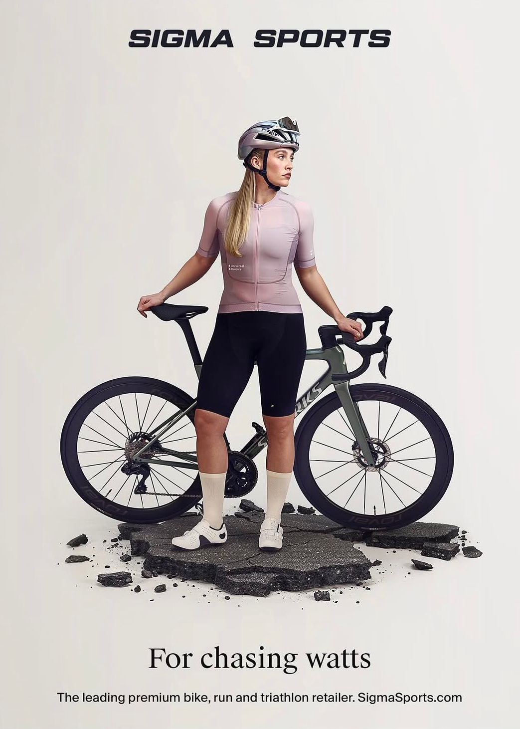 Sigma Sports campaign - For chasing watts